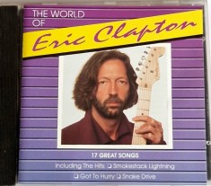Eric Clapton &lrm;&ndash; The World Of Eric Clapton NM / VG+ cd muzica rock clasic Spirit Olanda 1991