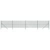 Gard de plasa de sarma, verde, 1,4x10 m