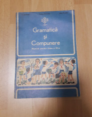 manual vechi Gramatica si Compunere cl.a III-a 1972 foto