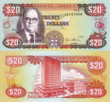 JAMAICA 20 dollars 1995 UNC!!!