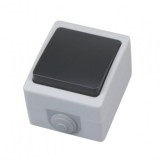 Intrerupator cap scara PT, Atom Two Way, pentru exterior, IP54
