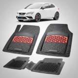 Cumpara ieftin Covorase Seat Leon Hatchback 3 Usi Facelift Compatibile 2017-2020 | Red