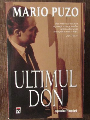 ULTIMUL DON.MARIO PUZO foto