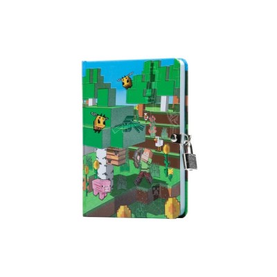 Minecraft: Mobs Glow-In-The-Dark Lock &amp;amp; Key Diary foto