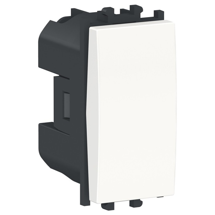 Intrerupator cu revenire Schneider Electric Easy Styl LMR0120001, incastrat, modular - 1, alb