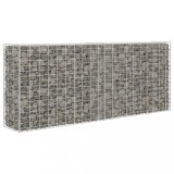 VidaXL Coș gabion, 85 x 30 x 200 cm, oțel galvanizat