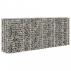 Cos gabion, 85 x 30 x 200 cm, otel galvanizat GartenMobel Dekor foto