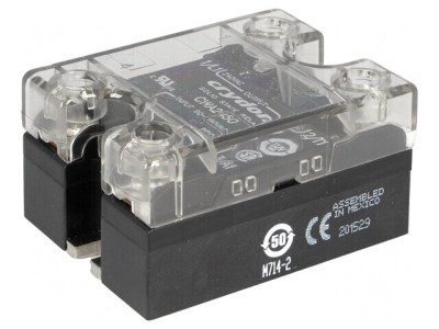 Releu Semiconductor 1-Fazat 25A 24-280VAC foto