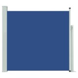 Cumpara ieftin Copertina laterala retractabila de terasa, albastru, 170x300 cm