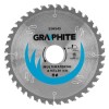 Disc circular vidia, multimaterial, 40 dinti, 165&nbsp;mm, Graphite