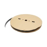 Tub termocontractabil negru 15 mm, rola 100 m pentru cabluri electrice