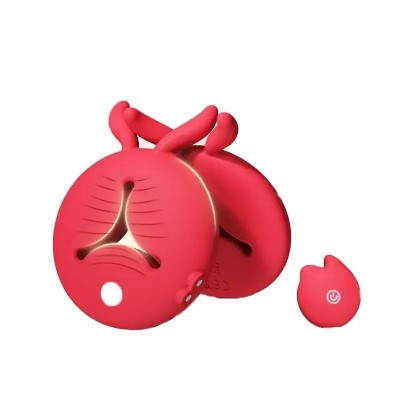 Cleme sfarcuri 9 Modes Vibrating Rosu foto