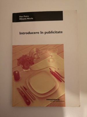 Introducere &amp;icirc;n publicitate foto