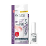 Tratament pentru &icirc;ntărirea unghiilor după manichiura hybrida Nail Therapy Revitalium, 12 ml, Eveline Cosmetics
