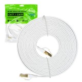 Aproape nou: Cablu de retea plat S/STP CAT8 PNI U8050W, 2 x RJ45, 4 perechi de fire