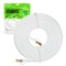 Aproape nou: Cablu de retea plat S/STP CAT8 PNI U8050W, 2 x RJ45, 4 perechi de fire