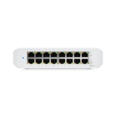 SWITCH. PoE Ubiquiti UniFi Desktop 16Port Gigabit Switch with PoE &quot;USW-LITE-16-POE-EU&quot; (timbru verde 2 lei)