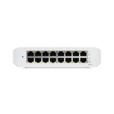 SWITCH. PoE Ubiquiti UniFi Desktop 16Port Gigabit Switch with PoE &amp;quot;USW-LITE-16-POE-EU&amp;quot; (timbru verde 2 lei) foto