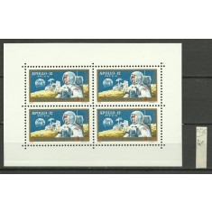 Ungaria 1970 - Apollo 12, bloc neuzat