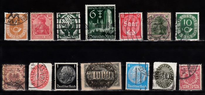A7 T4 53 - Timbre foarte vechi - Germania