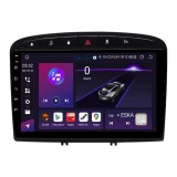 Cumpara ieftin Navigatie Android Dedicata Peugeot 308 408 (2008-2013), 9Inch, 8Gb Ram, 128Gb Stocare, Bluetooth, WiFi, Carplay