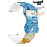 Cumpara ieftin Curea silicon, compatibila Huawei Watch Fit 1, VD Very Dream&reg;, Quick Release, Seaside Dream