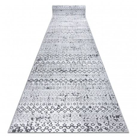 Traversa Structural SIERRA G6042 țesute plate gri - geometric, etnic, 80 cm