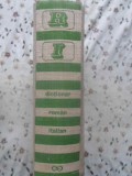 Dictionar Roman-Italian, 50.000 cuvinte, Nina Facon, Stiintifica 1967, Coperta Cartonata