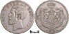 1881 B, 5 Lei - Carol I - Regatul Rom&acirc;niei | KM 17.1, Argint