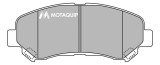 MOTAQUIP LVXL1360 set placute frana,frana disc