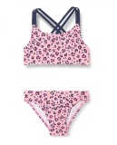 Costum de baie din 2 piese pentru fete Playshoes, protectie UV, roz, 98 104, 3-4 ani - OUTLET