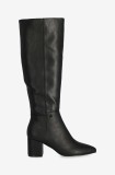 Mexx cizme PLUCK MILA femei, culoarea negru, cu toc drept, MITY1800843W