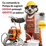 Pompa zugravit vopsit airless electrica cu piston 8kW KraftDele KD1744