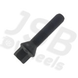 Prezon janta aliaj negru M14x1.5 55 mm pentru VW, Seat, Skoda, Audi, Mercedes