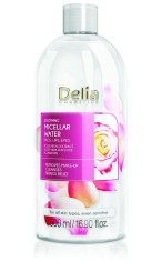 Apa micelara cu extract de trandafiri, 500ml, Delia Cosmetics