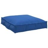 vidaXL Pernă pentru șezut din paleți Albastru regal 70 x 70 x 12 cm