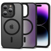 Husa Tech-Protect Magmat MagSafe pentru Apple iPhone 15 Pro Max Negru Mat, Silicon, Carcasa