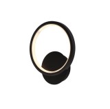 Aplica LED Erste Aura Negru Mat 15W 750lm 3CCT 230x200x48mm Corp Iluminat Perete Modern Design Minimalist Eficienta Energetica Ambientala