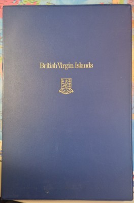 British Virgin Islands SET FDC, 6, format A4, KM#1, 2, 3, 4, 5, 6a, 1973 foto