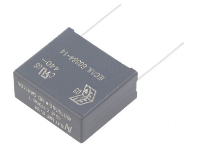 Condensator polipropilenă X1 R47 0,68uF 32x28x14mm THT foto