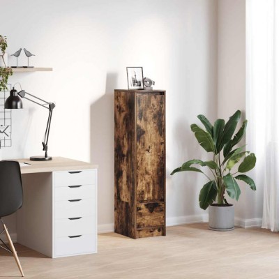 vidaXL Tablou stejar afumat 29,5x34x119,5 cm Lemn prelucrat 861656 foto
