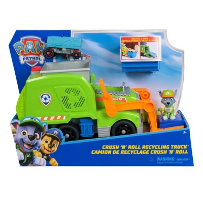 PATRULA CATELUSILOR ROCKY SI CAMIONUL DE RECICLARE CRUSH N ROLL foto