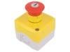 Casetă de comandă Harmony XB5 cu un singur buton ciupercă IP66