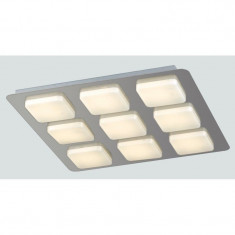 Plafoniera Le LED-MADISON-Q9 moderna alb led 6 watt foto