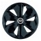 Set 4 Capace Roti Roco Negru R15, pentru Hyundai