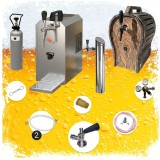 ich-zapfe Set complet sub tejghea dozator bere JET 30 cu răcitor uscat 35 l/h