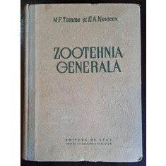 Zootehnia generala - M.F. Tomme