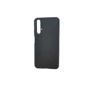 Husa pentru Huawei Nova 5T - Silicon Slim, Negru foto