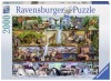 Puzzle Rafturile Cu Animale, 2000 Piese, Ravensburger