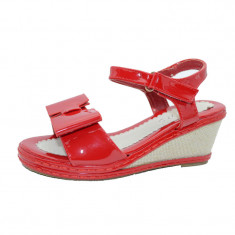 Sandale cu platforma pentru fete MRS 7922-A12R-35, Rosu foto